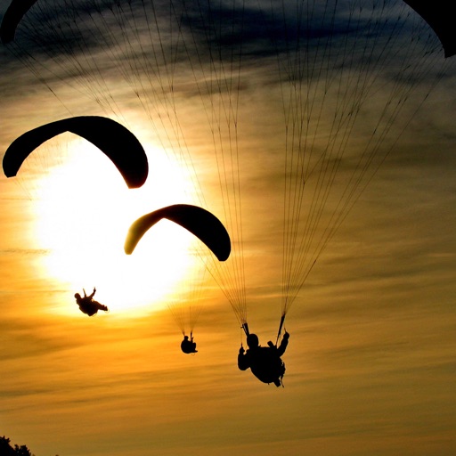 Paraglider Wallpapers HD:Quotes with Art