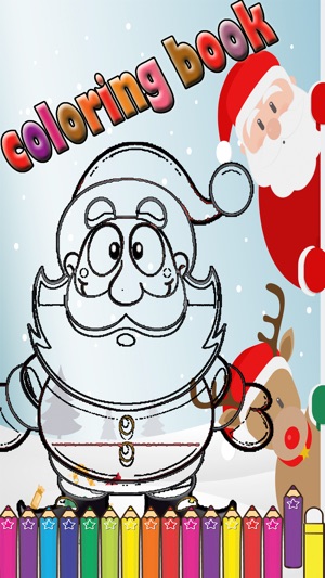 Christmas Coloring Games for kid(圖1)-速報App