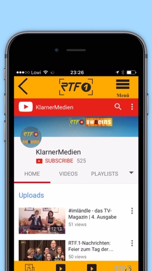 RTF.1 Regionalfernsehen(圖3)-速報App