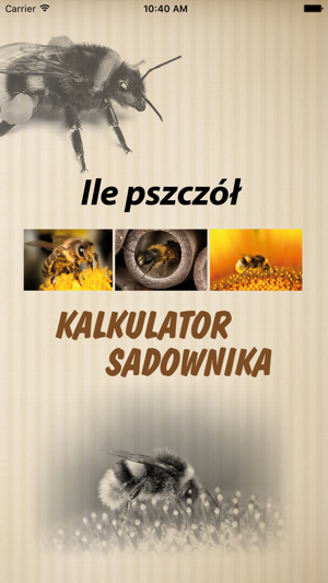 Ile pszczół. Kalkulator sadownika(圖1)-速報App