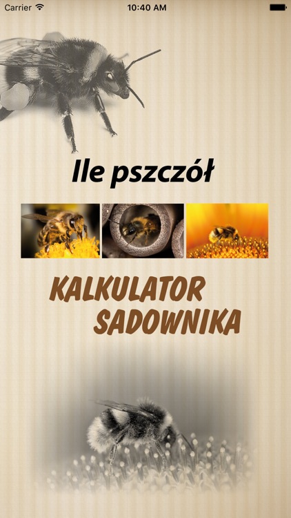 Ile pszczół. Kalkulator sadownika