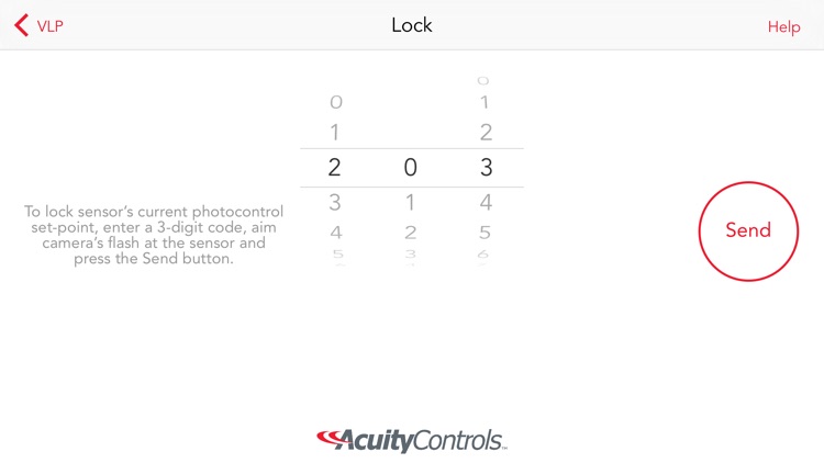 Acuity Controls Visible Light Programming