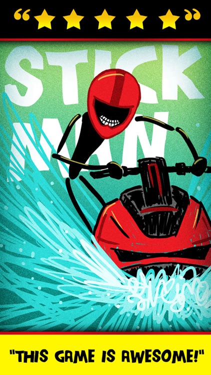 Stickman Wave Racer Free Game - Multiplayer Racing Jet Ski Ride