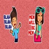 Girls vs Boys Sticker Pack for iMessage