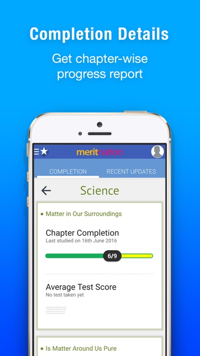 How to cancel & delete Report Card by Meritnation from iphone & ipad 2