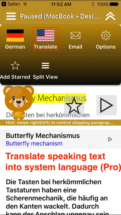 SpeakGerman 2 (8 German Text-to-Speech)