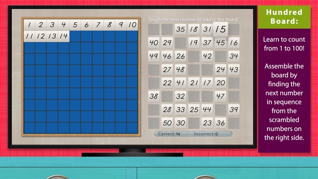 Hundred Board - Math by Mobile Montessori(圖1)-速報App