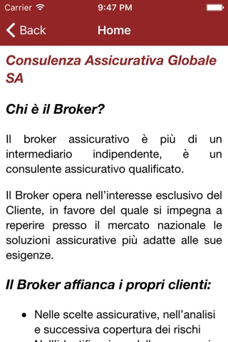 Consulenza Assicurativa Globale screenshot 2