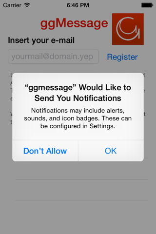 ggMessage screenshot 3