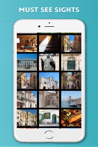 Bari Travel Guide with Offline City Street Map - náhled