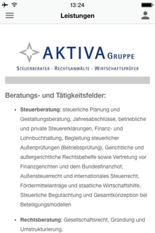 AKTIVA Gruppe - StB & RA & WP screenshot 3
