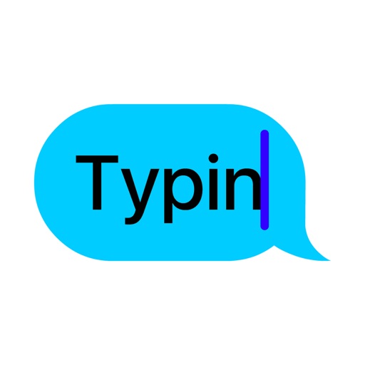 TypingText - Keyboard Type-on Effect Stickers iOS App