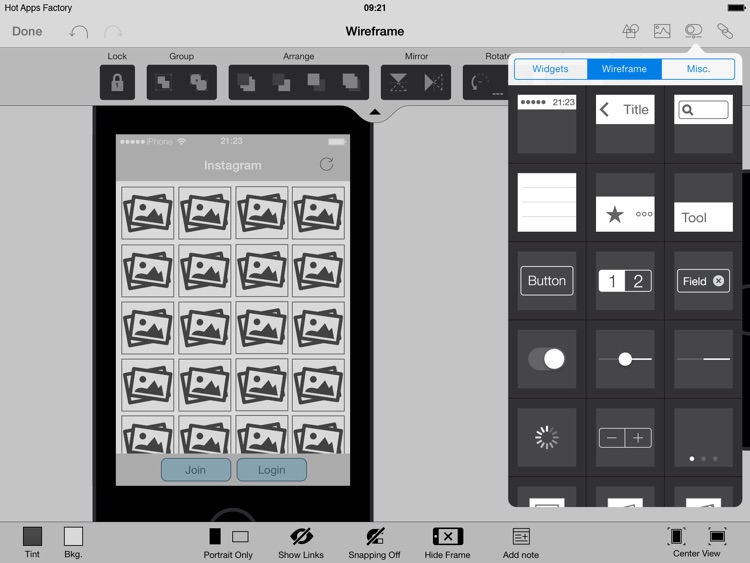 AppCooker - Prototyping & Mockup Studio for iOS screenshot-4