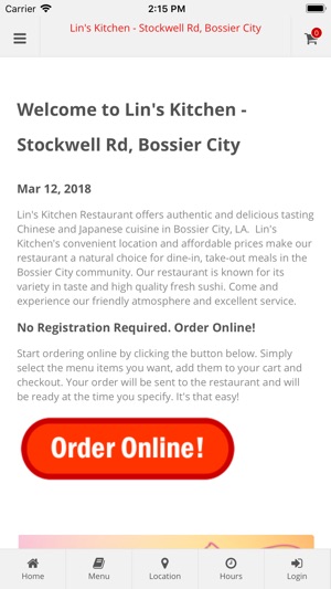 Lin's Kitchen Bossier City(圖1)-速報App