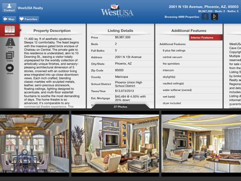 West USA Realty for iPad screenshot 3