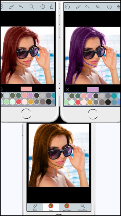 Hair Color Dye Pro - Recolor studio and Splash Effects Editor screenshot-4