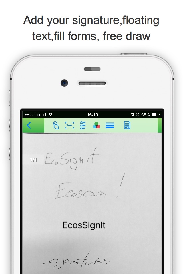 EcoSignIt screenshot 4