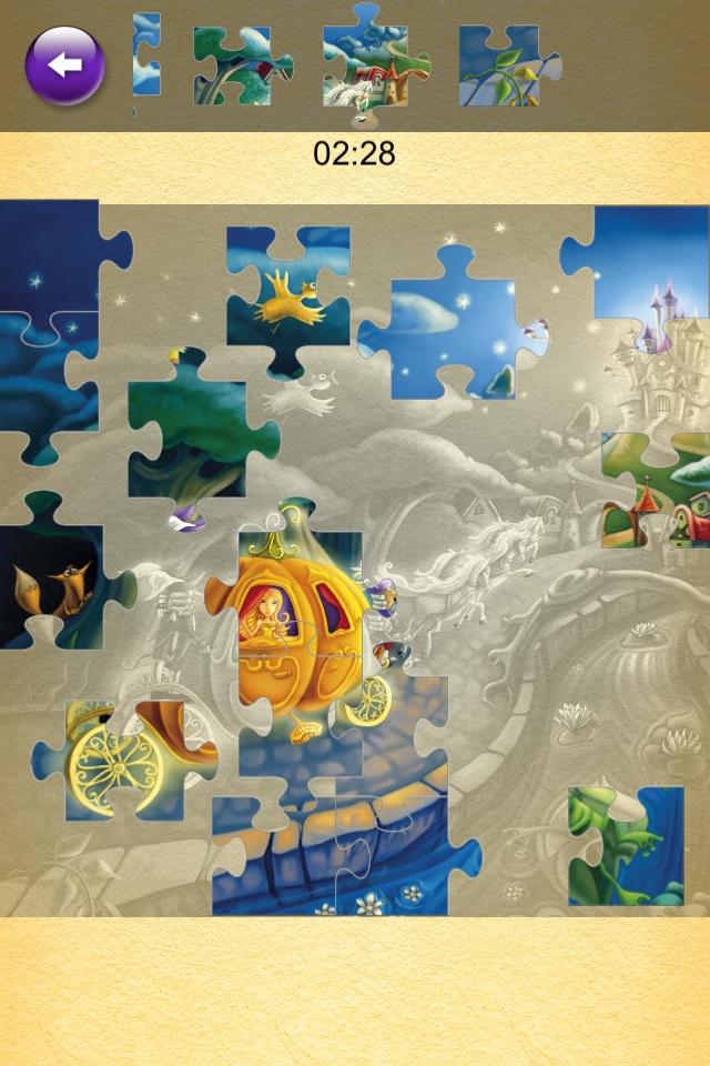 Cinderella Puzzle Jigsaw screenshot 4
