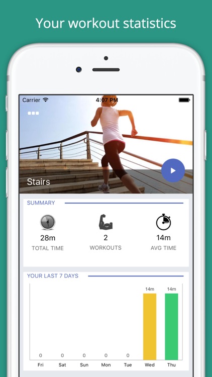 Stairs Workout Challenge PRO - Build muscle, abs