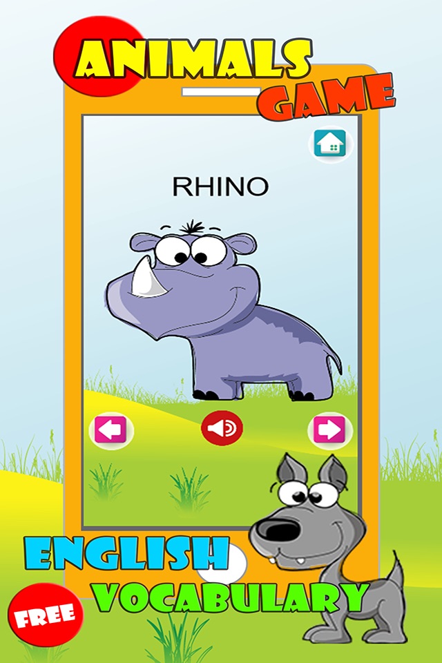 Animals Word Matching Games For Kids screenshot 3