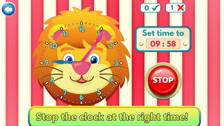 Interactive Clock Telling Time to Read Clocks screenshot-3