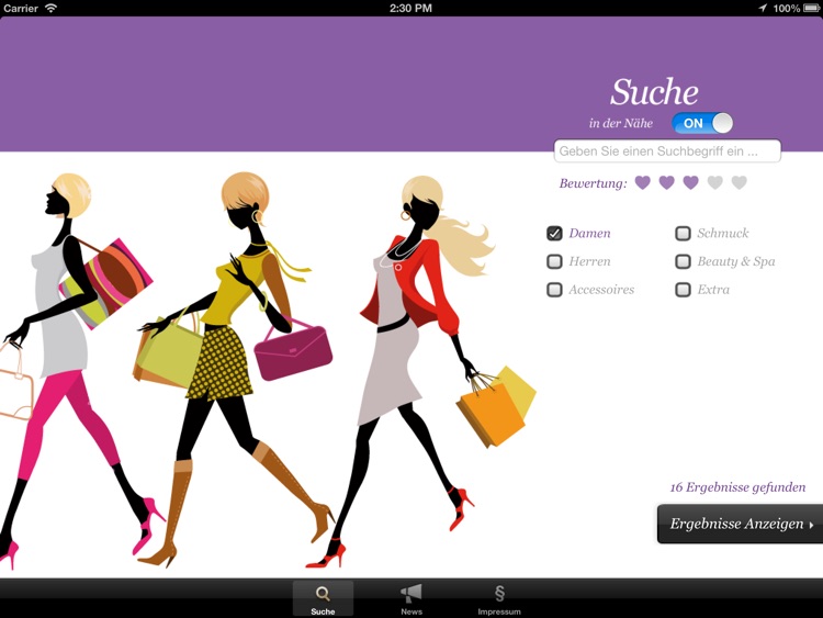 Shopping Guide Austria - iPad Version