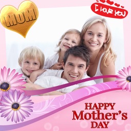 Mother's Day Frame and Sticker