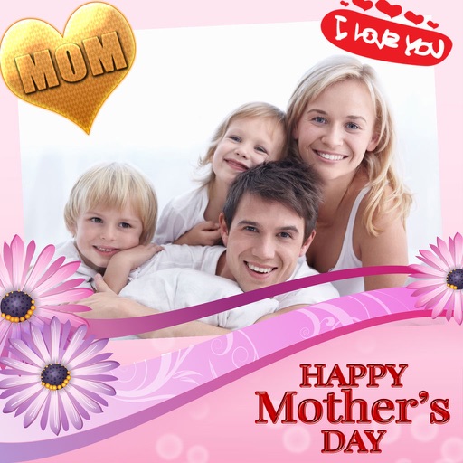 Mother's Day Frame and Sticker icon