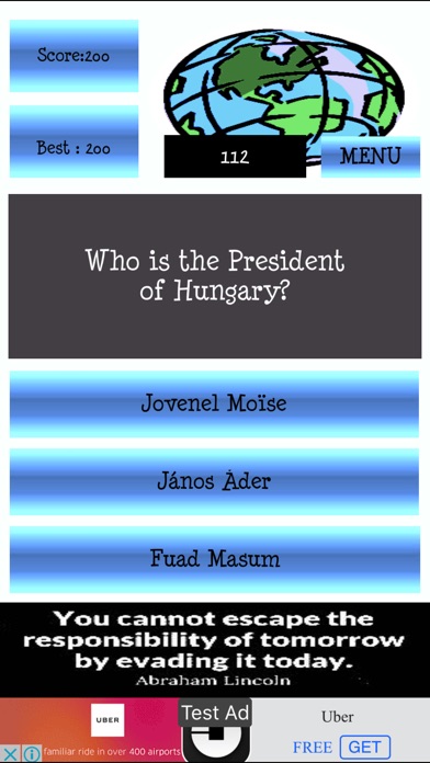 World Leaders 2018 Quiz screenshot 3