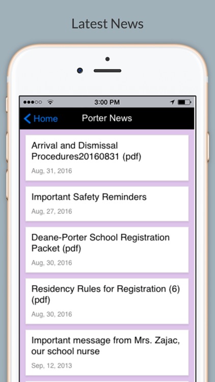 Rumson School District App