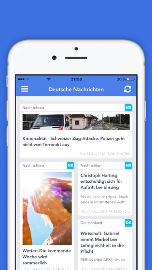 Daily News From Germany - Sports Politics and Lifestyle(圖1)-速報App