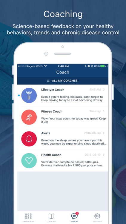 Tactio Health: My Connected Health Logbook screenshot-3
