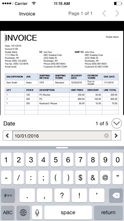 Kodak Info Input Express screenshot-3