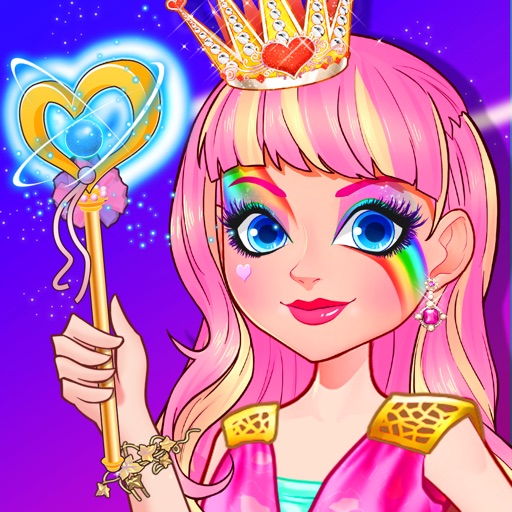 Princess Monster Costume & Face Paint Party Icon