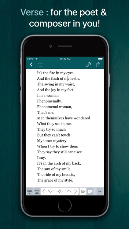 Verse - Write Poems, Song Lyrics and Compositions