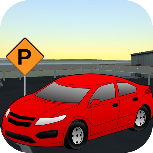 Car Parking 3D Simulation Icon