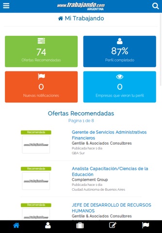 Empleos - Trabajando Argentina screenshot 2