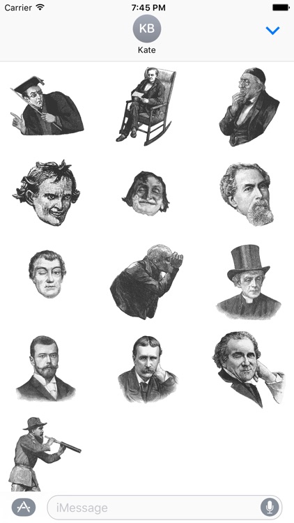 Old Timey Emojis