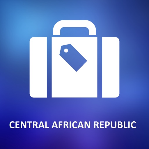 Central African Republic Offline Vector Map icon