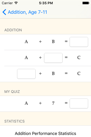 Basic Addition Quiz screenshot 4