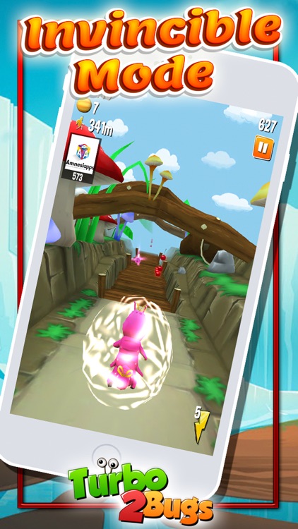 Turbo Bugs 2 -  Endless Running Game screenshot-4