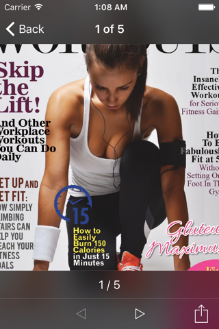 Women's Workouts Magazine screenshot 2