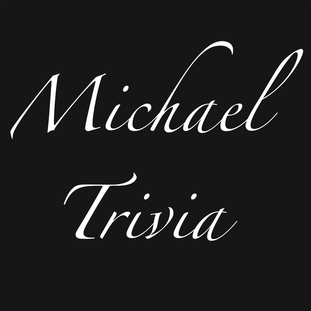 So You Think You Know Me? Michael Jackson Edition Trivia Quiz App Icon