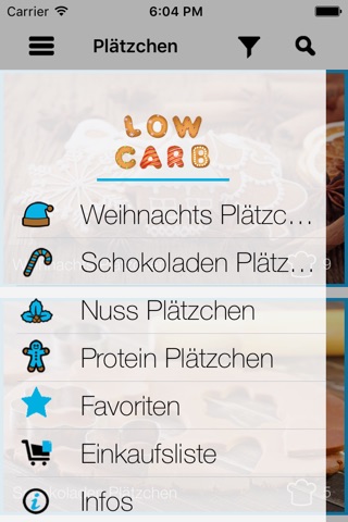 Weihnachtsplätzchen Low Carb - die leckersten Backrezepte screenshot 3