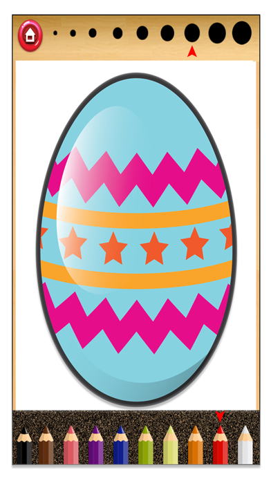 How to cancel & delete Easter Eggs Kids Coloring Book - Game for Kids from iphone & ipad 3