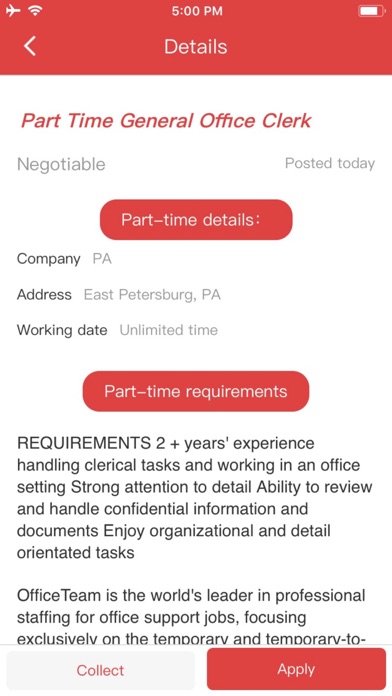 GetJob Quick recruitment screenshot 2