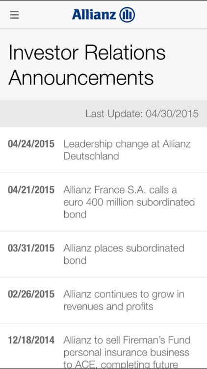 Allianz Investor Relations HD screenshot-4