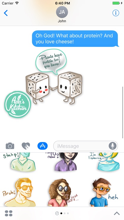 Ada's Vegan Stickers
