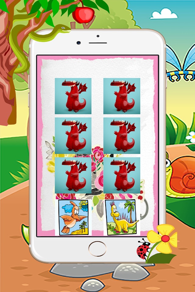 Dinosaurs Memory Game - Dino Cards Memory screenshot 2