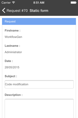 WorkflowGen Mobile screenshot 3